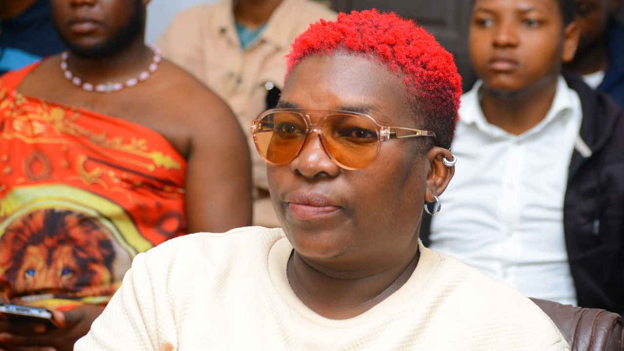 Lindelwa Mafa, the Chairperson of the Eswatini Music Association.
